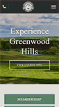 Mobile Screenshot of greenwoodhillscc.com
